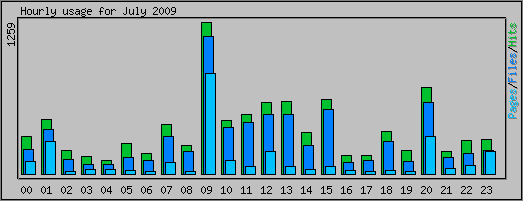 Hourly usage