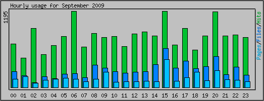 Hourly usage