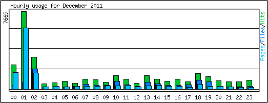 Hourly usage