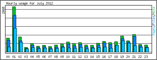 Hourly usage
