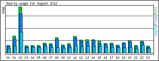 Hourly usage