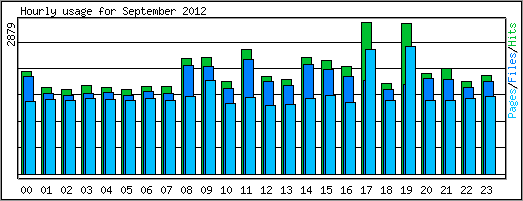 Hourly usage