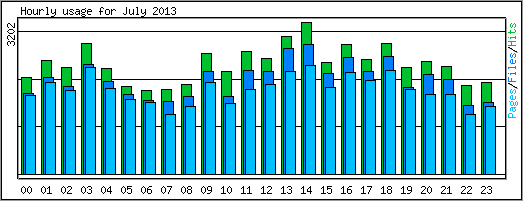 Hourly usage