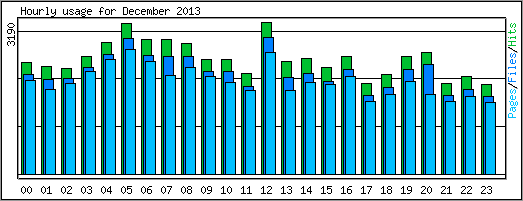 Hourly usage
