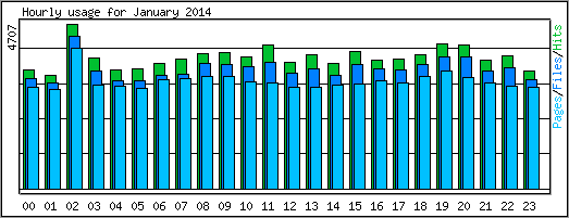 Hourly usage