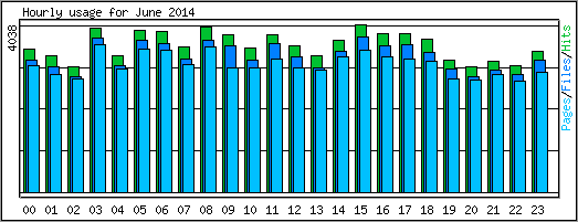 Hourly usage
