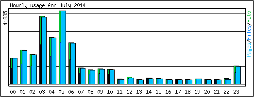 Hourly usage