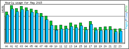 Hourly usage