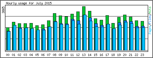 Hourly usage