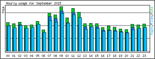 Hourly usage