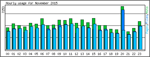 Hourly usage