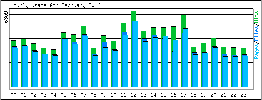 Hourly usage