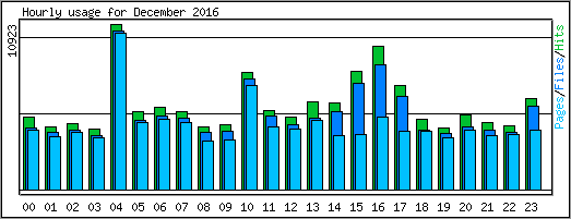 Hourly usage