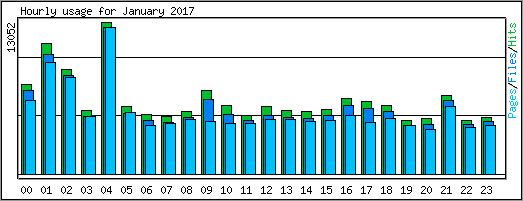 Hourly usage
