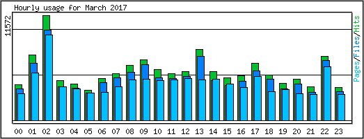 Hourly usage
