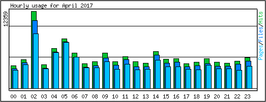 Hourly usage