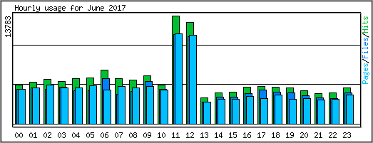 Hourly usage