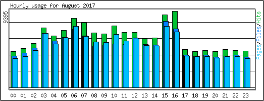 Hourly usage