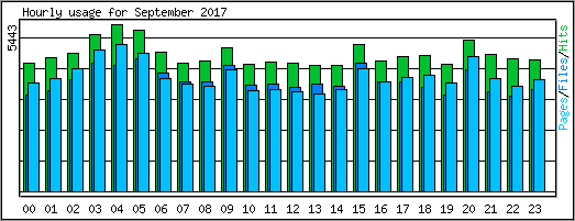 Hourly usage