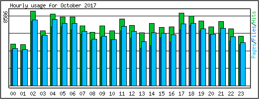 Hourly usage