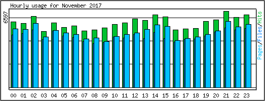 Hourly usage