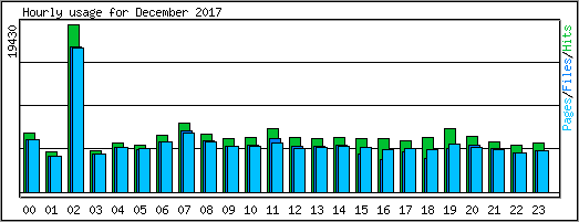 Hourly usage